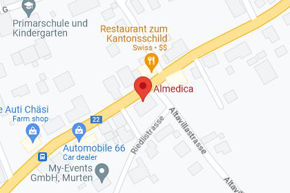 Unser Shop in Googlemaps Hauptstrasse 76, 3285 Galmiz, Schweiz